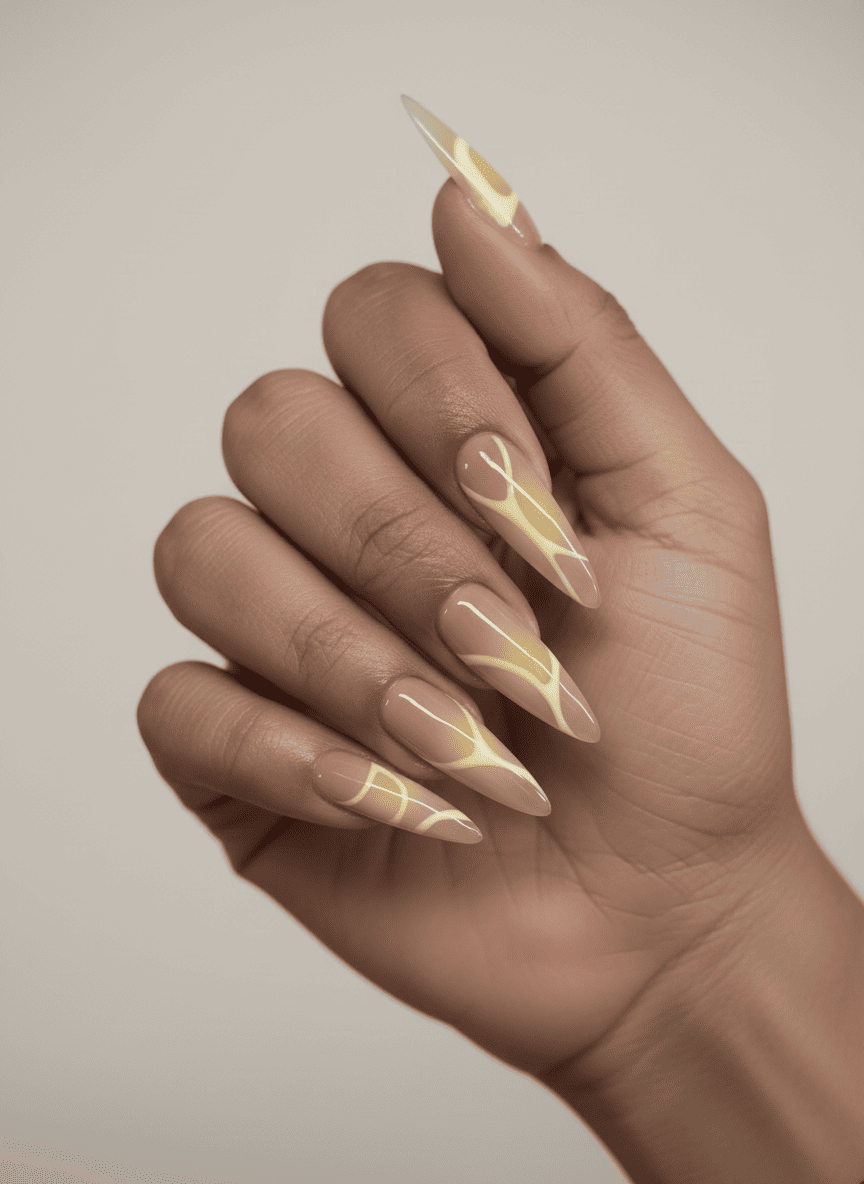 Nail art at Elora Nails Lounge Cochrane